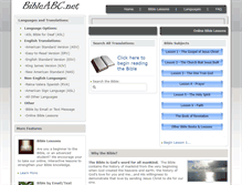Tablet Screenshot of bibleabc.net